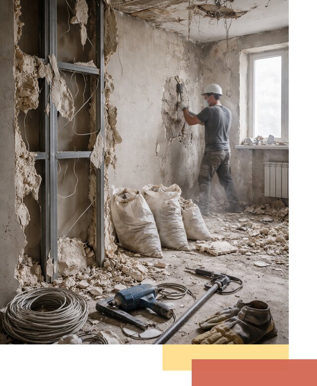 Профессиональный демонтаж зданий и конструкций в Сафоново