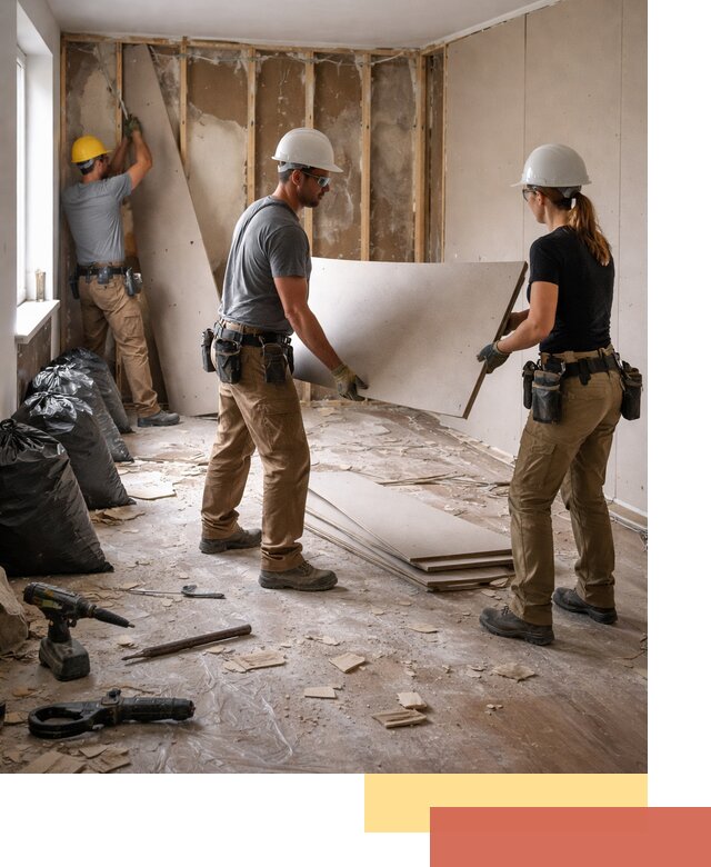 Демонтаж стеновых панелей в Сафоново быстро и аккуратно