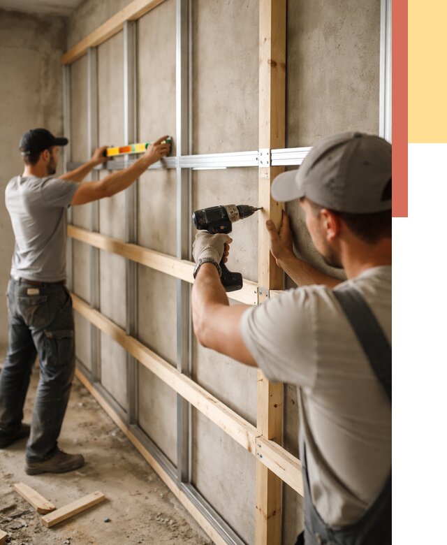 Устройство обрешетки под панели в Сафоново от 2152 руб. — монтаж под ключ | ОТДЕЛОЧНИК-Сфн