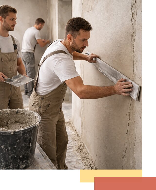 Штукатурка стен без маяков в Сафоново быстро и качественно