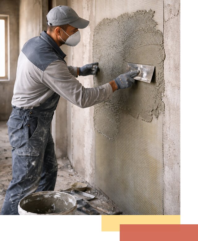 Штукатурка стен по сетке в Сафоново под ключ качественно и быстро