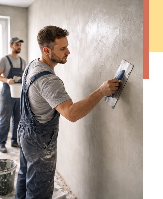 Глянцевание штукатурки стен в Сафоново от 7686 руб. — услуги и затирка | ОТДЕЛОЧНИК-Сфн