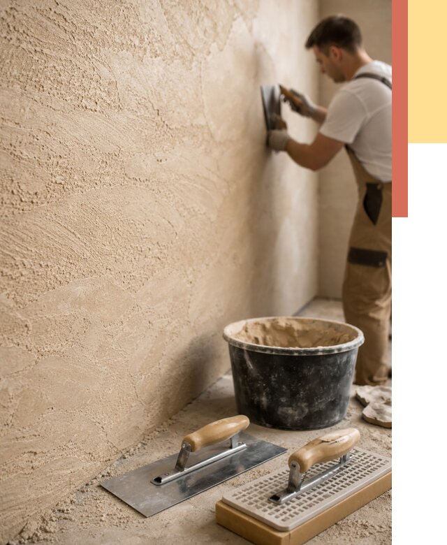 Декоративная штукатурка травертин в Сафоново от 1845 руб/м2 — качественно и недорого | ОТДЕЛОЧНИК-Сфн