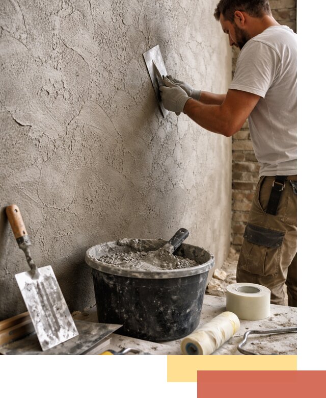 Декоративная штукатурка лофт в Сафоново — отделка стен и потолков