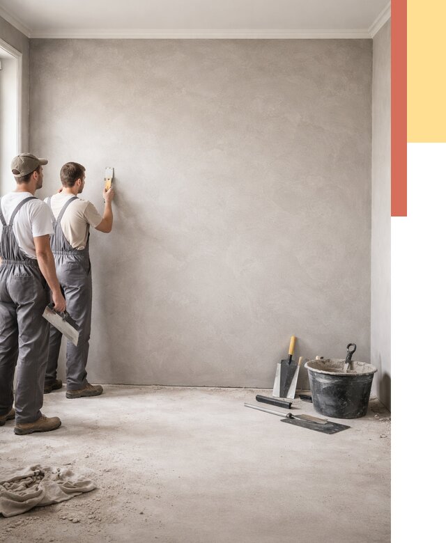 Микробетон на стены в Сафоново от 1281 руб. — нанесение и отделка | ОТДЕЛОЧНИК-Сфн