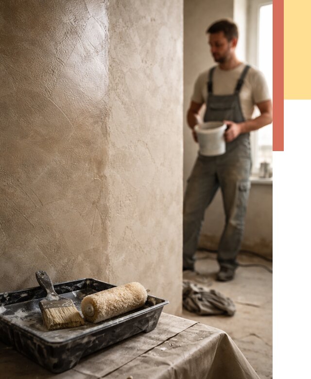 Нанесение воска на штукатурку в Сафоново от 3587 руб. | Услуги ОТДЕЛОЧНИК-Сфн