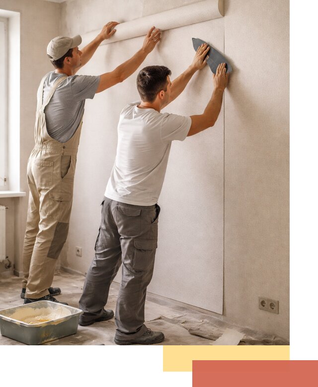 Поклейка виниловых обоев в Сафоново профессионально и качественно