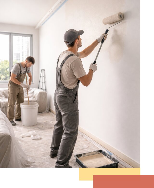 Покраска стен в офисе в Сафоново — быстрый и качественный ремонт