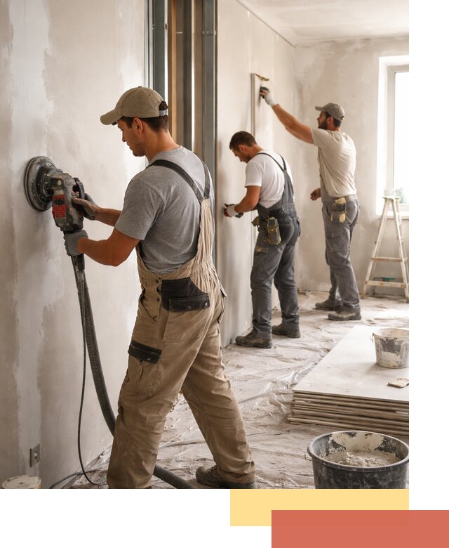 Профессиональная отделка стен в Сафоново качественно и в срок