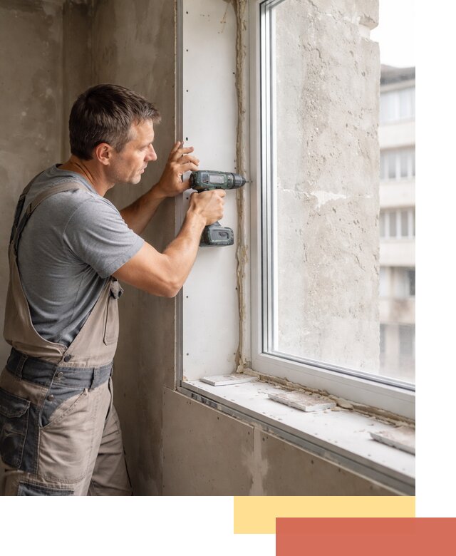 Монтаж гипсокартонных откосов в Сафоново под ключ