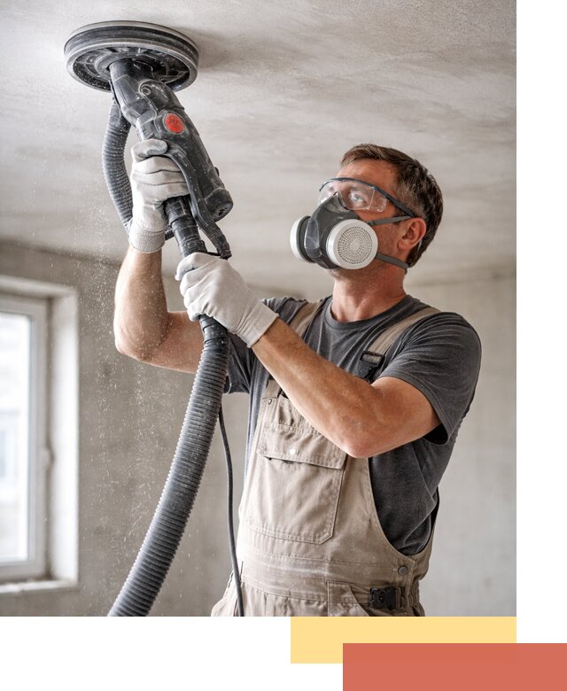 Шлифовка потолка в Сафоново — качественная подготовка под отделку