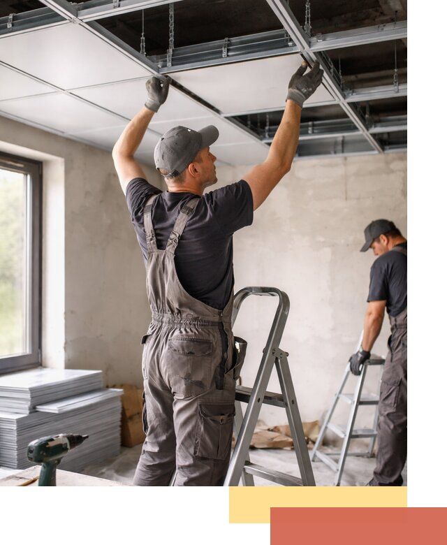 Монтаж кассетного потолка в Сафоново качественно и быстро