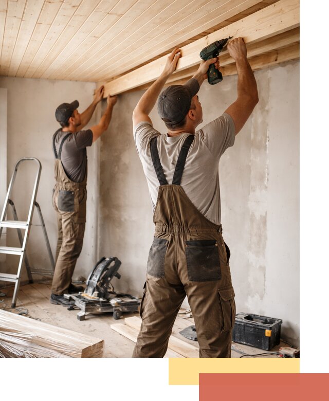 Монтаж потолка из вагонки в Сафоново профессионально и аккуратно