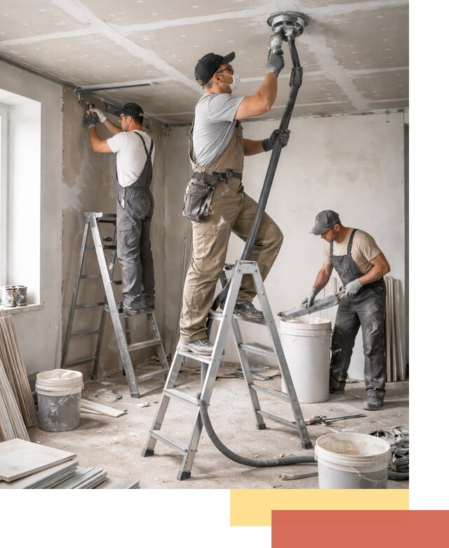 Ремонт потолка из гипсокартона в Сафоново: быстрый и качественный монтаж