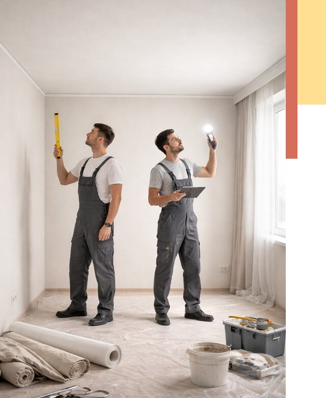 Отделка потолка в Сафоново недорого от 769 руб/м2 | Услуги ОТДЕЛОЧНИК-Сфн